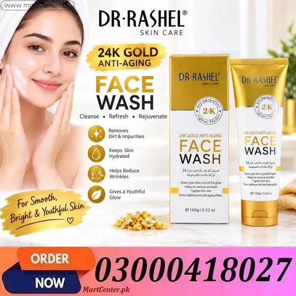 Dr Rashel 24k Gold Anti Aging Face Wash 100g